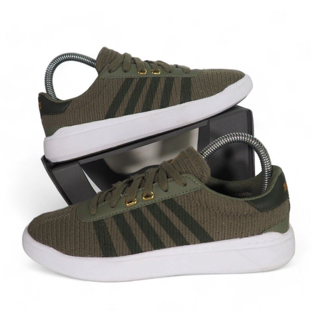 K-Swiss Heritage‎ Court Light Sneakers "Green" 95915-390-M Women's 7